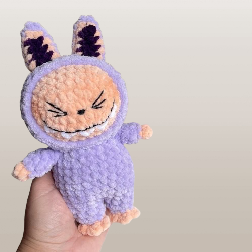 Make a Labubu in Crochet – Complete PDF Pattern with Photos